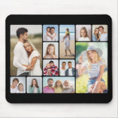 Erstellen Sie Ihre eigenen Rundecken 12 FotoCollag Mousepad (Vorne)