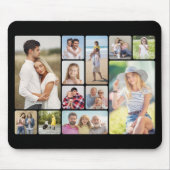 Erstellen Sie Ihre eigenen Rundecken 12 FotoCollag Mousepad (Vorne)