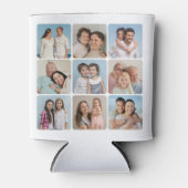 Erstellen Sie Ihre eigenen Rundecken 9 FotoCollage Dosenkühler (Vorderseite)