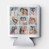 Erstellen Sie Ihre eigenen Rundecken 9 FotoCollage Dosenkühler (Rückseite)