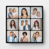 Erstellen Sie Ihre eigenen Rundecken 9 FotoCollage Fotoplatte (Vorderseite)