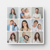 Erstellen Sie Ihre eigenen Rundecken 9 FotoCollage Fotoplatte (Vorderseite)