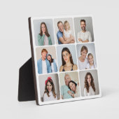 Erstellen Sie Ihre eigenen Rundecken 9 FotoCollage Fotoplatte (Vorderseite)