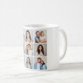 Erstellen Sie Ihre eigenen Rundecken 9 FotoCollage Kaffeetasse (VorderseiteRechts)