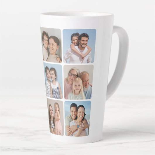 Erstellen Sie Ihre eigenen Rundecken 9 FotoCollage Milchtasse (Rechte Ecke)