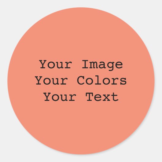 Erstellen Sie Ihre eigenen Runder Aufkleber (Vorderseite)