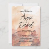 Erstellen Sie Ihre eigenen rustikalen Herbstlaube Einladung (Vorderseite)