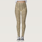 Erstellen Sie Ihre eigenen Safari Weekend Lounges Leggings (Vorderseite)