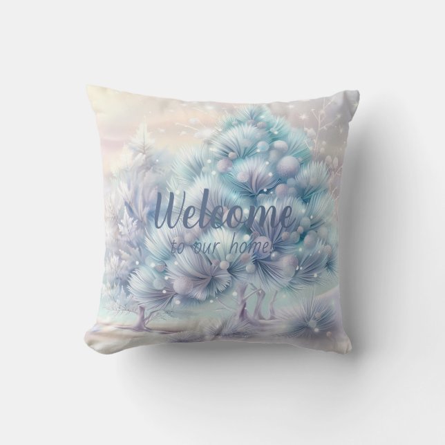 Erstellen Sie Ihre eigenen sanften, rosafarbenen u Kissen (Vorderseite)