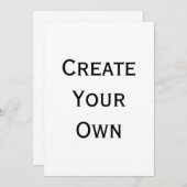 Erstellen Sie Ihre eigenen Save The Date (Vorne/Hinten)