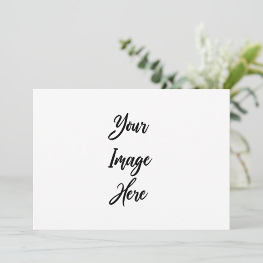 Erstellen Sie Ihre eigenen Save The Date (Stehend Vorderseite)