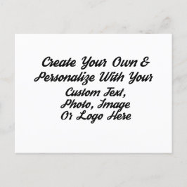 Erstellen Sie Ihre eigenen, Save the Date entworfe Postkarte