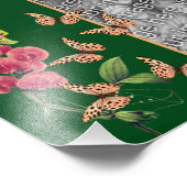 Erstellen Sie Ihre eigenen Schmetterlinge und Blum Fotodruck (Ecke)