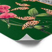 Erstellen Sie Ihre eigenen Schmetterlinge und Blum Poster (Ecke)