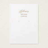 Erstellen Sie Ihre eigenen Schmuck-Earring-Display (Vorderseite)