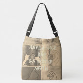 Erstellen Sie Ihre eigenen schönen phantastisch ha Tragetaschen Mit Langen Trägern (Vorderseite)