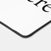 Erstellen Sie Ihre eigenen Schreibtischunterlage (Ecke)