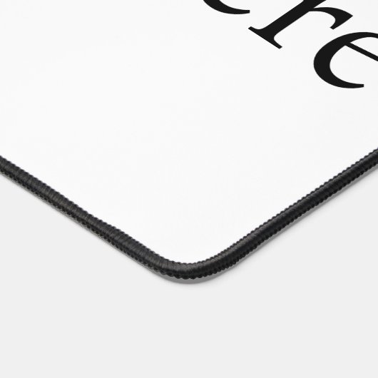 Erstellen Sie Ihre eigenen Schreibtischunterlage (Ecke)