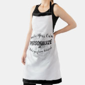 Erstellen Sie Ihre eigenen Schürze (InSitu)