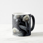 Erstellen Sie Ihre eigenen Schwarz-Weiß-Blume Verwandlungstasse (VorderseiteRechts)