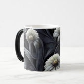 Erstellen Sie Ihre eigenen Schwarz-Weiß-Blume Verwandlungstasse (Vorderseite Links)