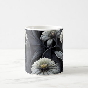 Erstellen Sie Ihre eigenen Schwarz-Weiß-Blume Verwandlungstasse