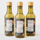 Erstellen Sie Ihre eigenen schwarzen Orangen Himme Weinetikett (Flaschen)