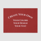 Erstellen Sie Ihre eigenen Seidenpapier (Vorderseite)