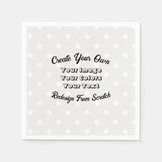 Erstellen Sie Ihre eigenen Serviette (Vorderseite)