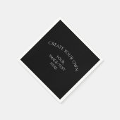 Erstellen Sie Ihre eigenen Serviette (Ecke)