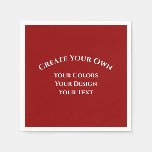 Erstellen Sie Ihre eigenen Serviette (Vorderseite)