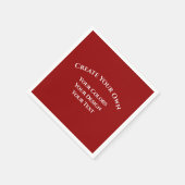 Erstellen Sie Ihre eigenen Serviette (Ecke)