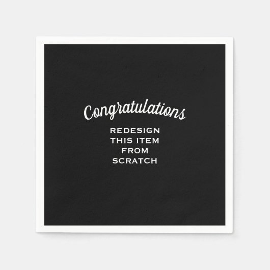 Erstellen Sie Ihre eigenen Serviette (Vorderseite)