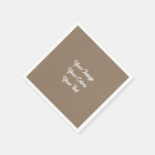 Erstellen Sie Ihre eigenen Serviette (Ecke)