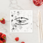 Erstellen Sie Ihre eigenen Serviette (Beispiel)