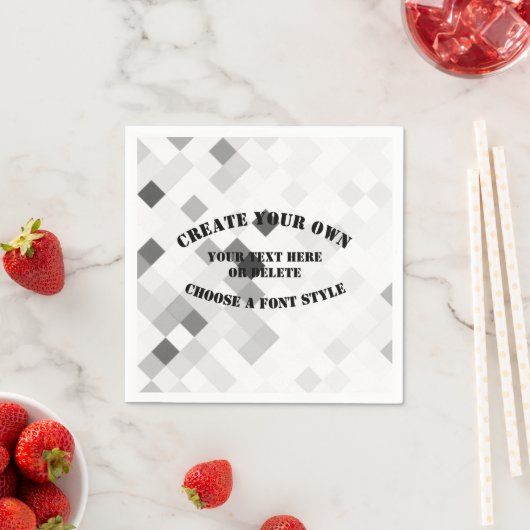 Erstellen Sie Ihre eigenen Serviette (Beispiel)