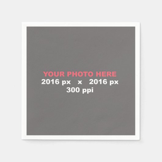 Erstellen Sie Ihre eigenen Serviette (Vorderseite)