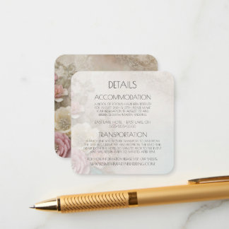 Erstellen Sie Ihre eigenen - Shabby Chic Paper-Blu Begleitkarte