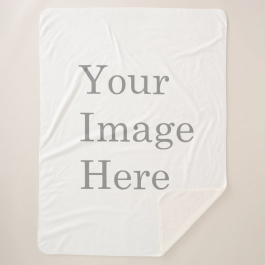 Erstellen Sie Ihre eigenen Sherpadecke (Vorderseite)