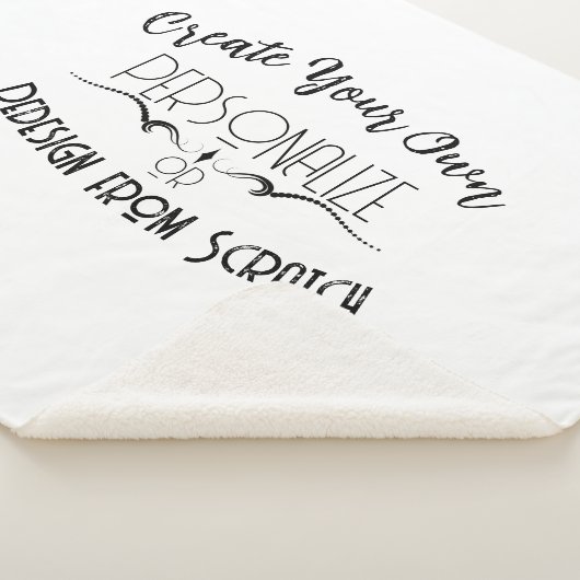 Erstellen Sie Ihre eigenen Sherpadecke (3/4)