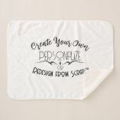 Erstellen Sie Ihre eigenen Sherpadecke (Vorderseite (Horizontal))