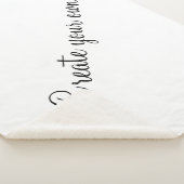 Erstellen Sie Ihre eigenen Sherpadecke (3/4)