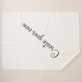 Erstellen Sie Ihre eigenen Sherpadecke (Vorderseite (Horizontal))