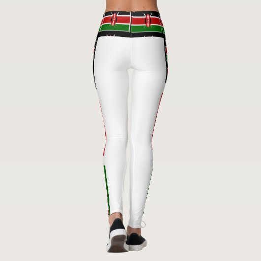 Erstellen Sie Ihre eigenen, sichtbaren kenianische Leggings (Rückseite)