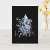 Erstellen Sie Ihre eigenen Silberkristalle Karte (Gelbe Blume)