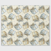 Erstellen Sie Ihre eigenen Silver & Gold Geschenke Geschenkpapier (Flach)