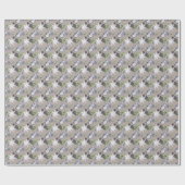 Erstellen Sie Ihre eigenen Silver Hyge Gnomes & St Geschenkpapier (Flach)