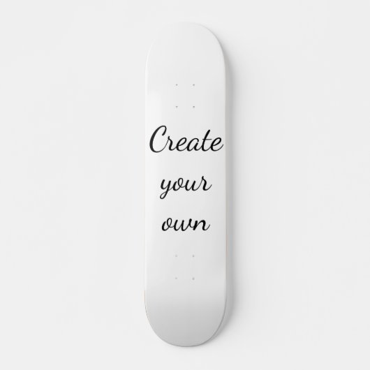 Erstellen Sie Ihre eigenen Skateboard (Vorne)