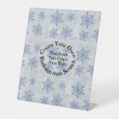 Erstellen Sie Ihre eigenen Sockelschild (Vorderseite)