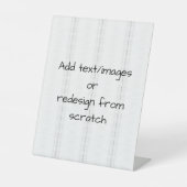 Erstellen Sie Ihre eigenen Sockelschild (Vorderseite)